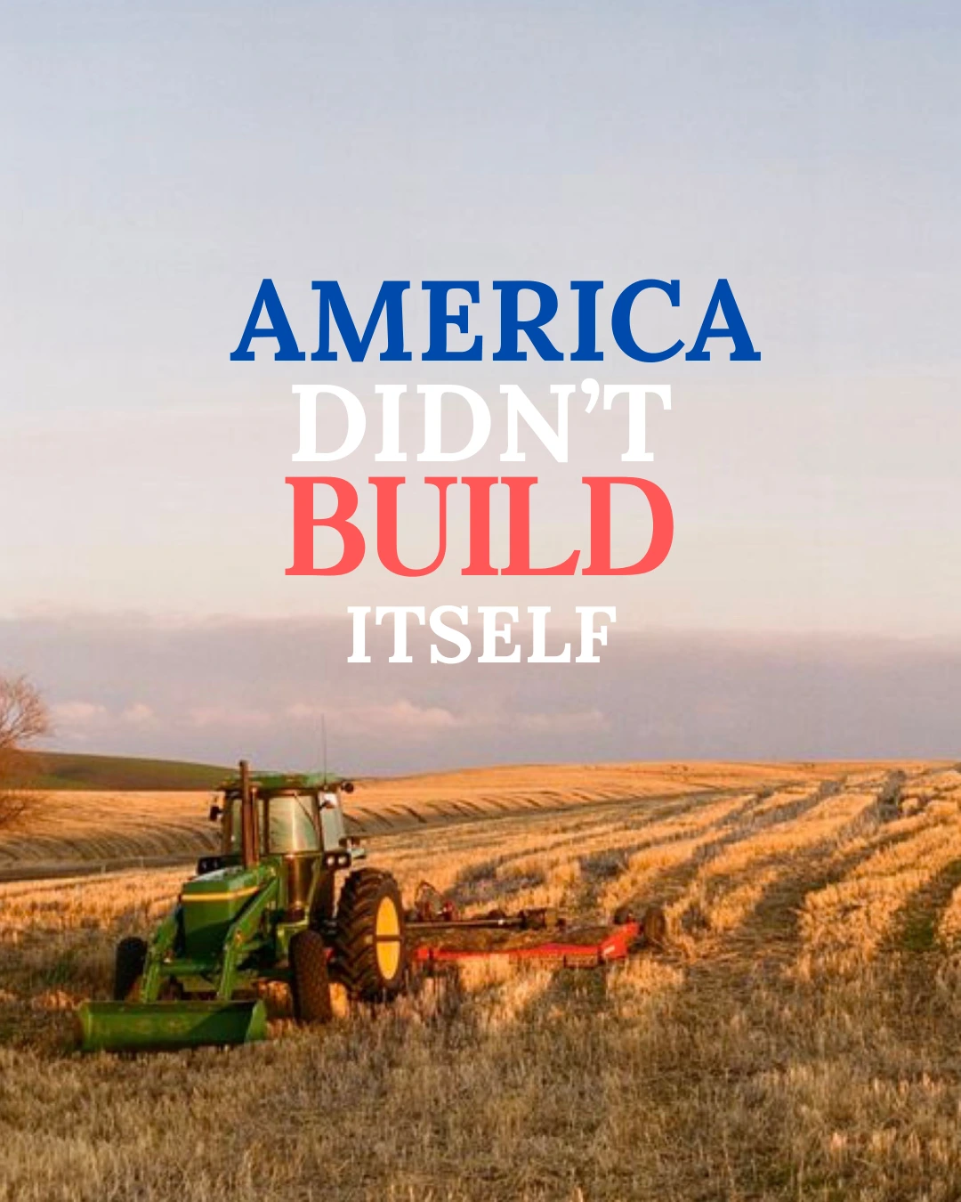 America didn't build itself